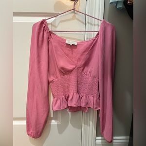 wayf pink top